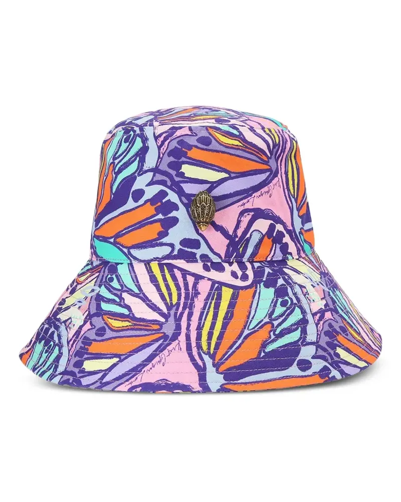 Kurt Geiger Fischerhut mit Schmetterling-Print - Violett Violett