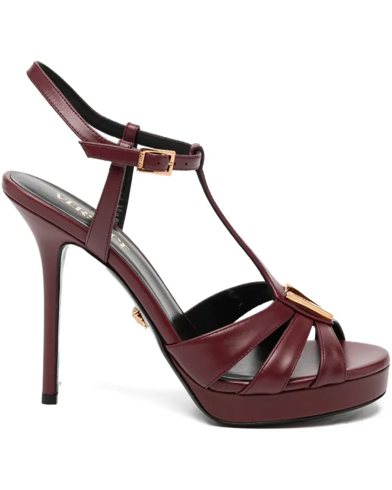Versace 120mm V sandals - Rot Rot