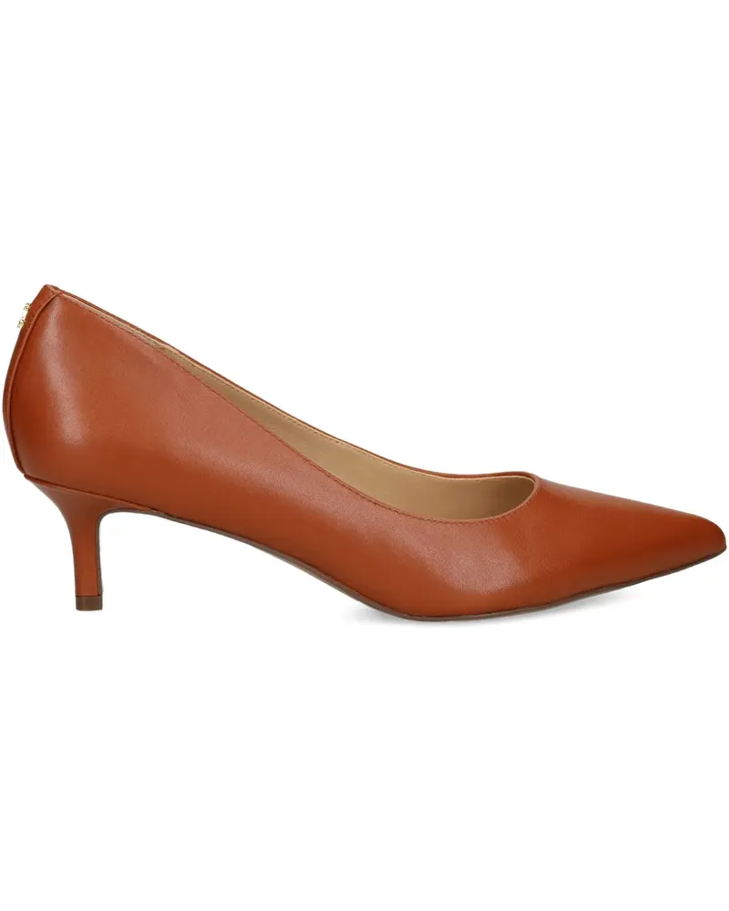 Ralph Lauren pointed leather pumps - Braun Braun