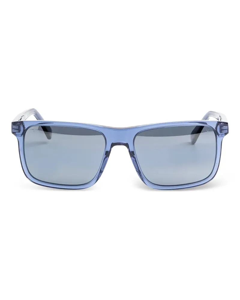 Vuarnet Sonnenbrille mit eckigem Gestell - Blau Blau