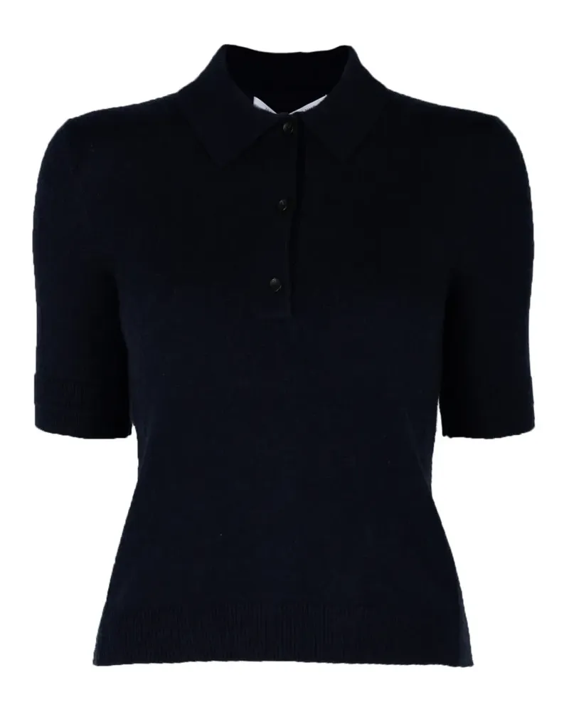 Maria Mcmanus Kurzärmeliges Poloshirt - Blau Blau