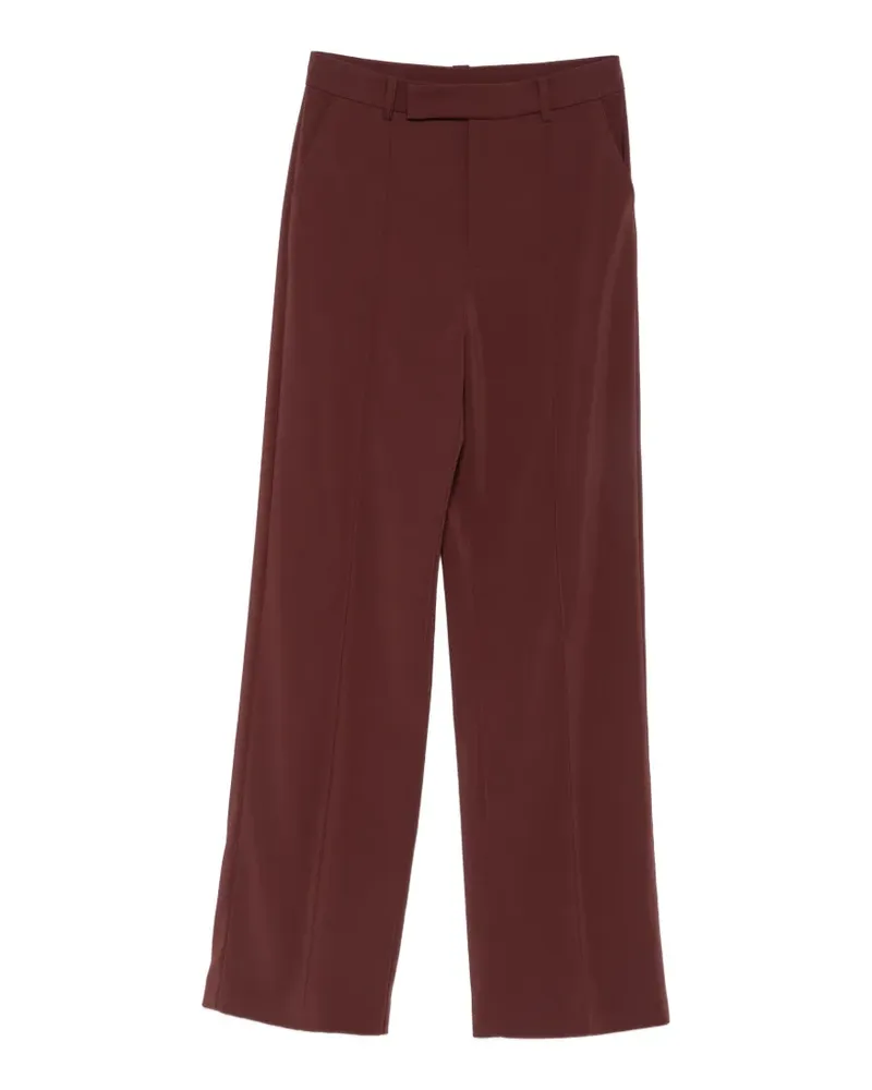 Patrizia Pepe Hose mit geradem Bein - Braun Braun