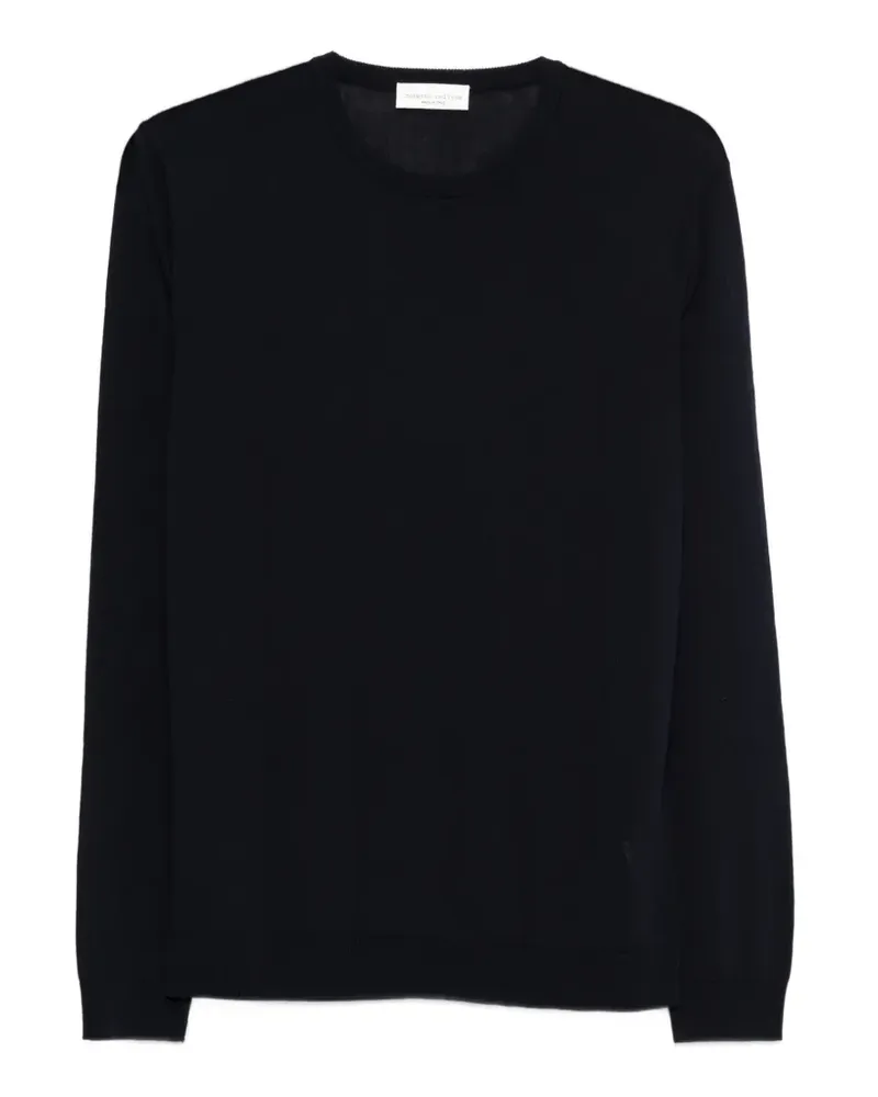 Roberto Collina crew neck cotton sweater - Blau Blau