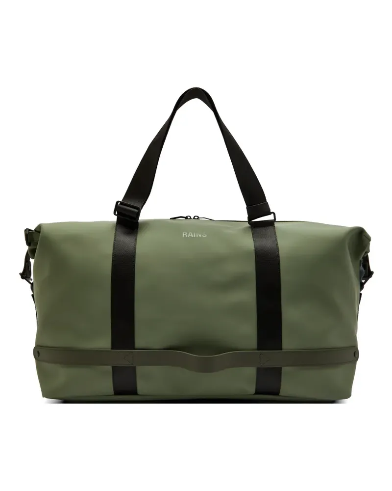 RAINS logo-debossed holdall bag - Grün Grün