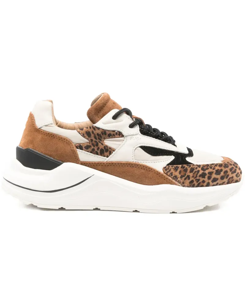 D.A.T.E. Fuga Sneakers - Braun Braun