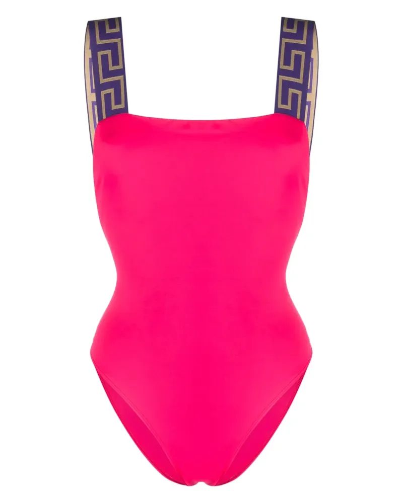 Versace Greca Border swimsuit - Rosa Rosa