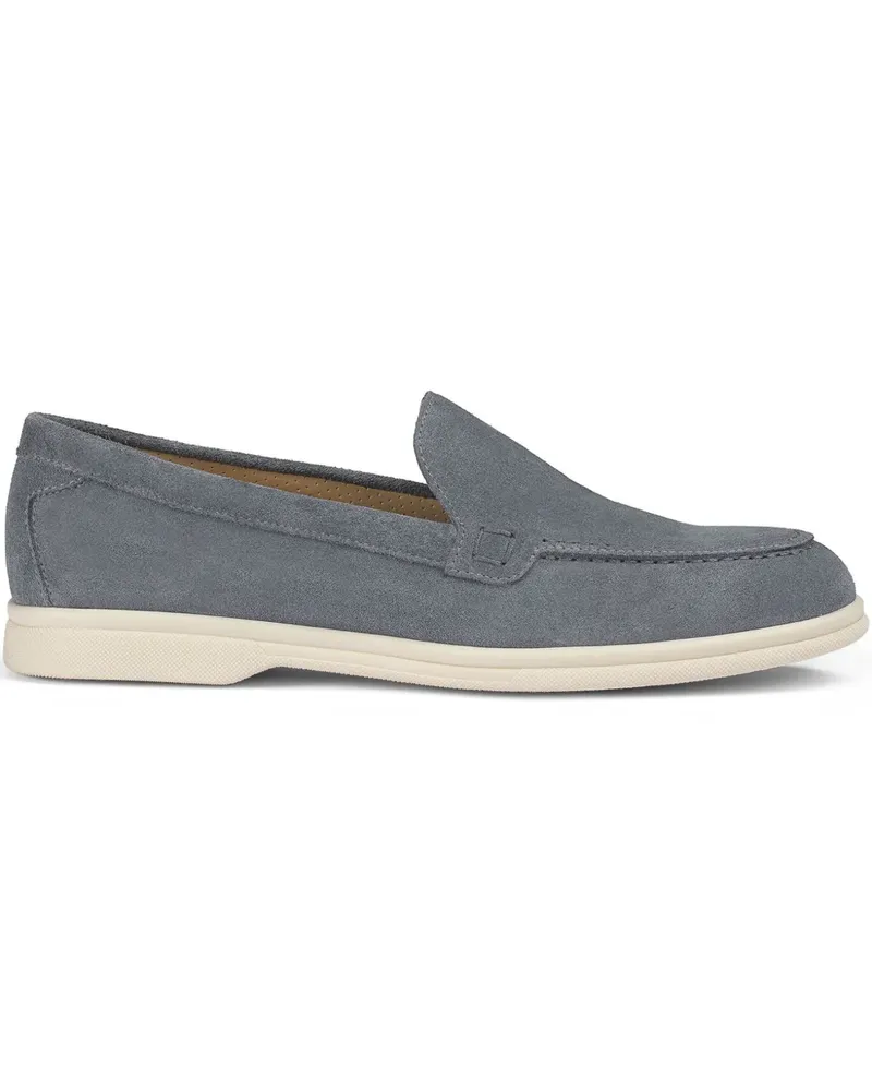 Doucal´s Loafer aus Wildleder - Grau Grau