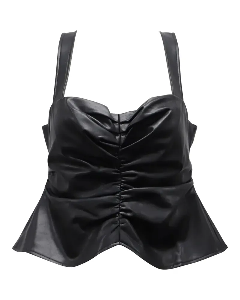 A.L.C. zip-fastening top - Schwarz Schwarz