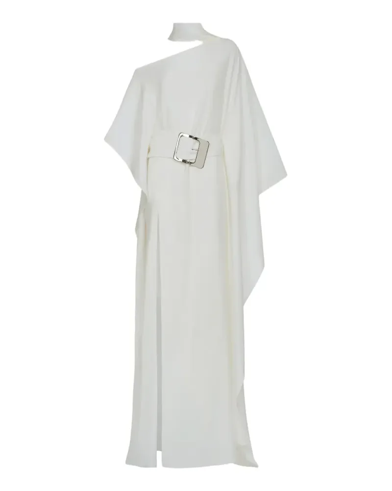 Taller Marmo Taylor belted asymmetric dress - Weiß Weiß