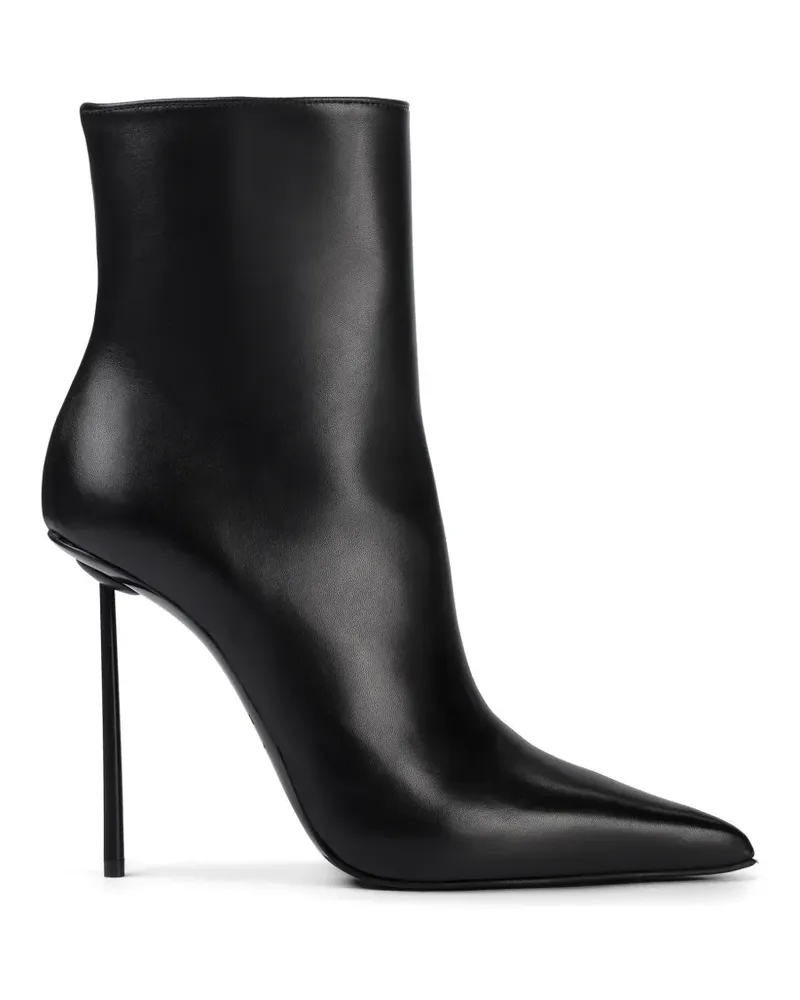 Le Silla Amelia pointed-toe ankle boots - Schwarz Schwarz