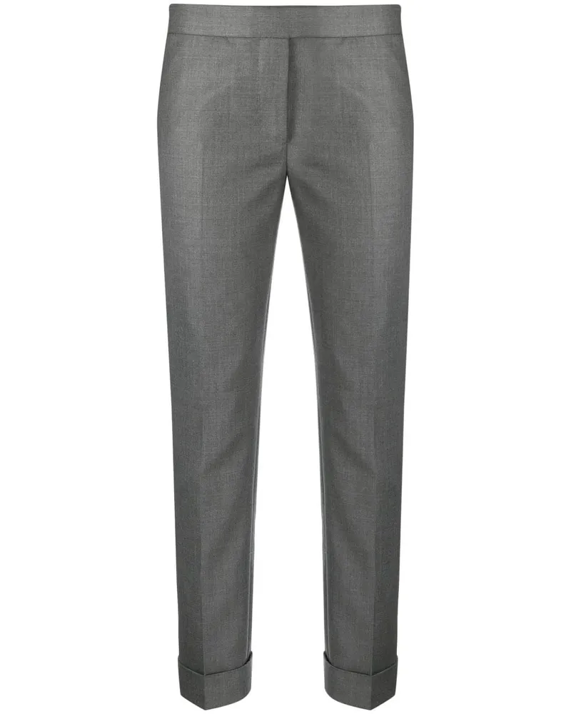 Thom Browne Super 120s Cropped-Hose - Grau Grau