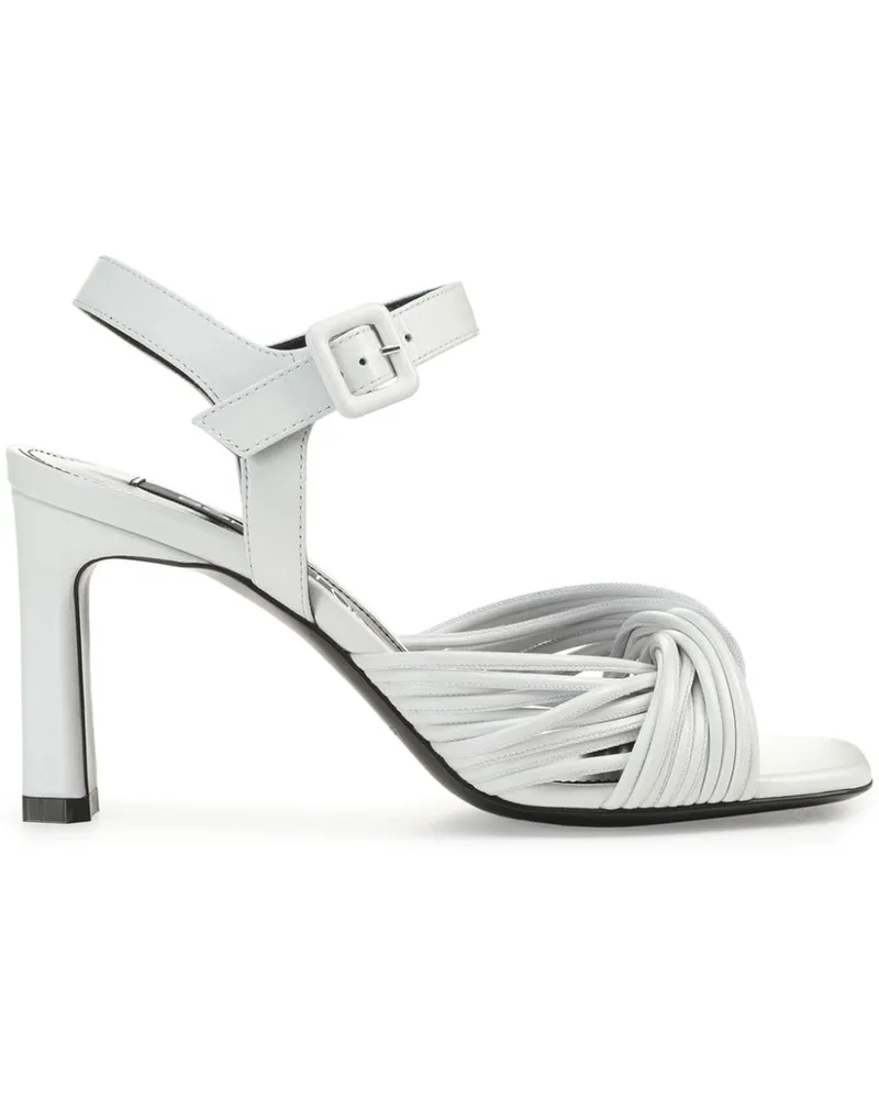 Sergio Rossi SR Akida Sandalen 80mm - Weiß Weiß