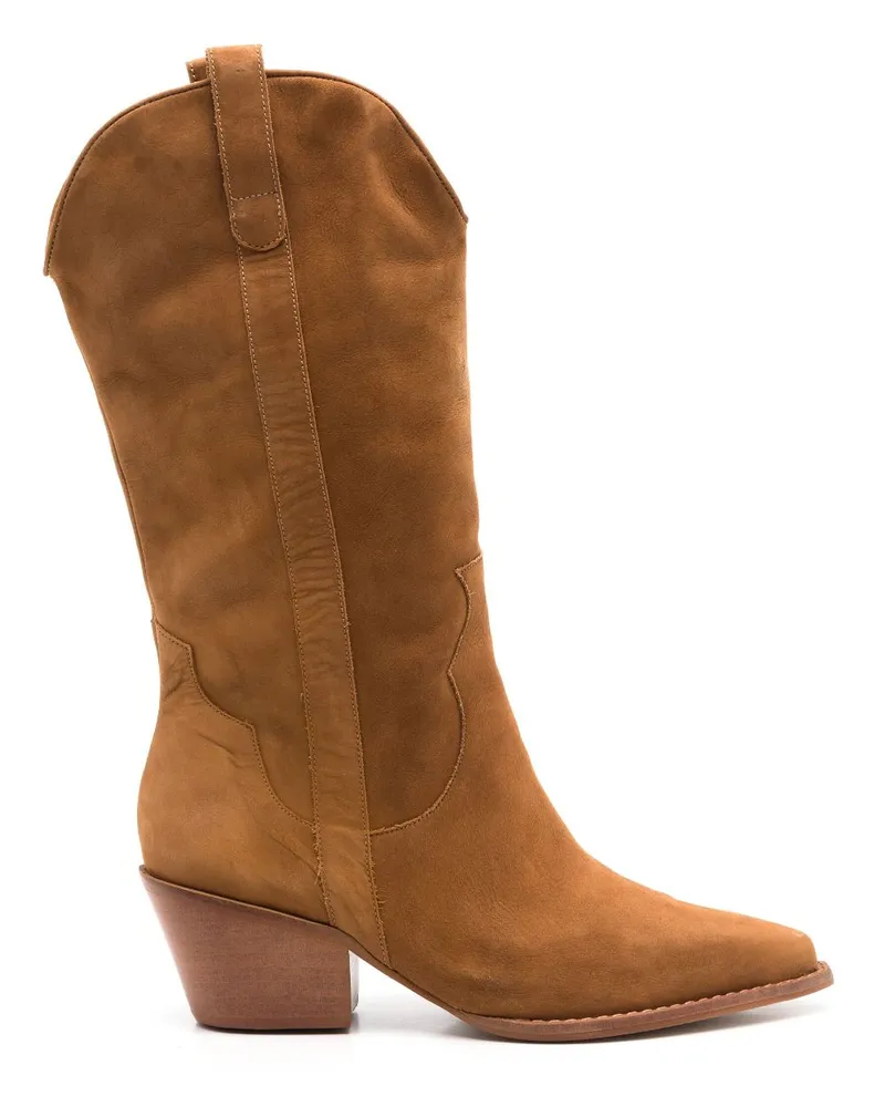 Sarah Chofakian Estee Stiefel 50mm - Braun Braun