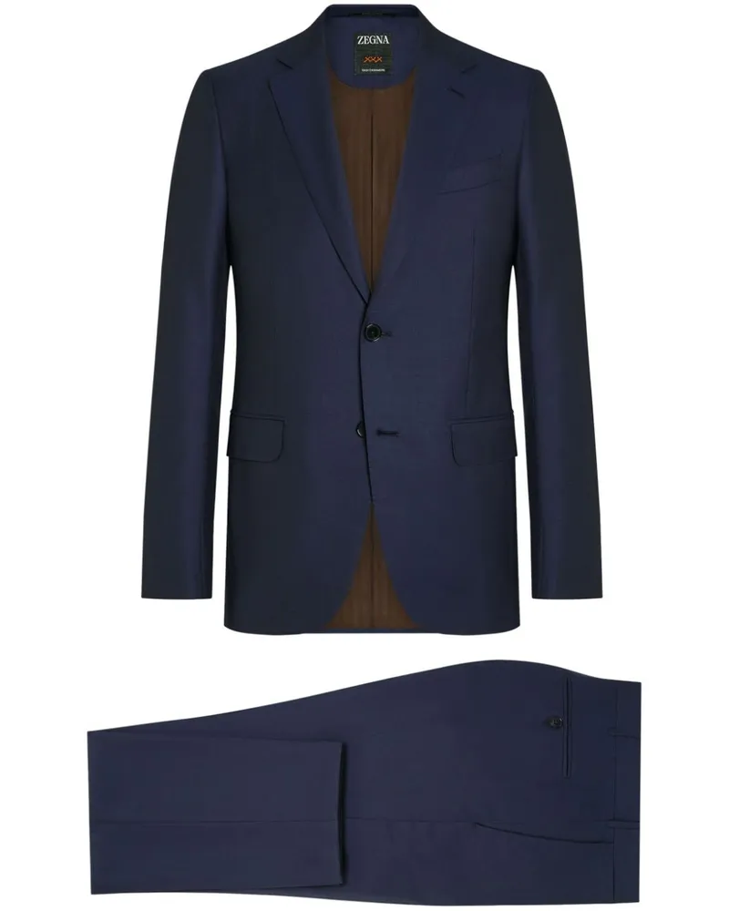 Ermenegildo Zegna Anzug aus Kaschmir - Blau Blau
