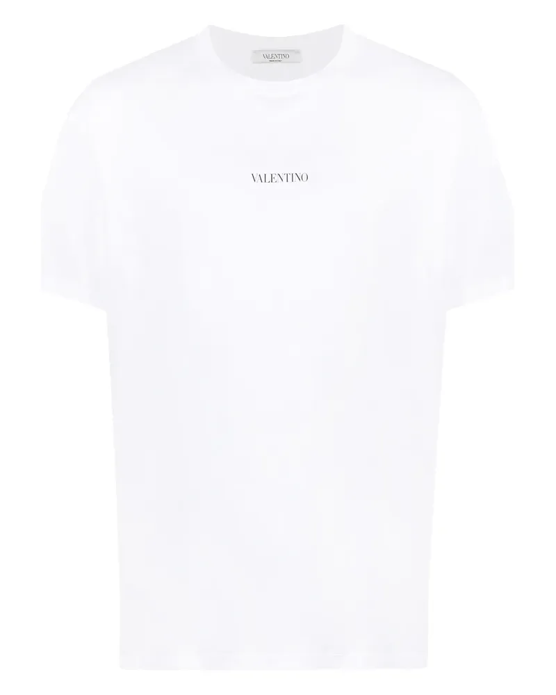 Valentino Garavani T-Shirt mit Logo-Print - Weiß Weiß