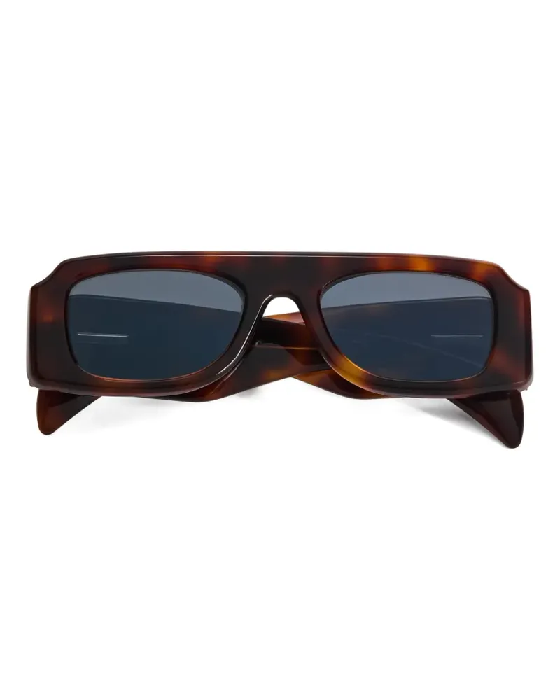 Jil Sander Sculptural sunglasses - Braun Braun
