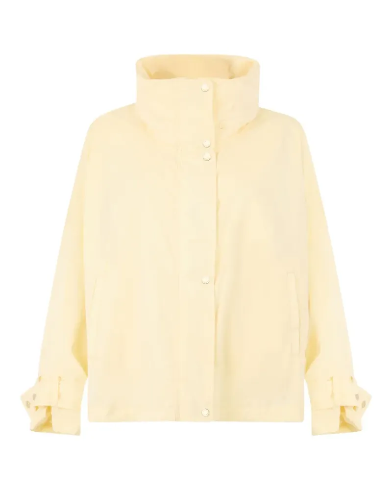 MOORER high-neck zip jacket - Gelb Gelb