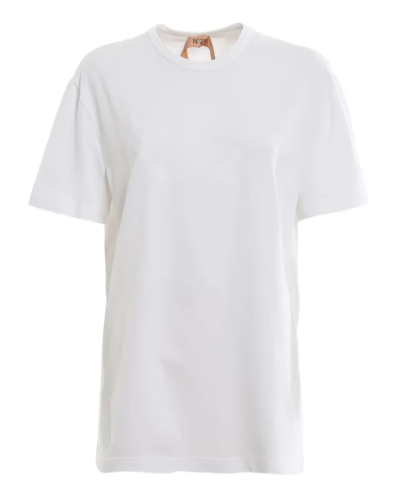 N° 21 crew-neck T-shirt - Weiß Weiß