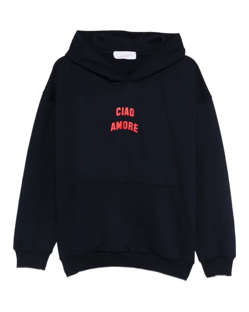 Giada Benincasa Klassischer Hoodie - Blau Blau