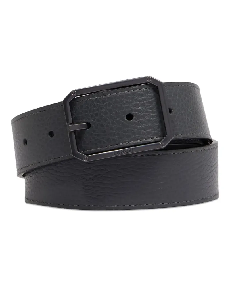 Lancel Schnallengürtel aus Leder - Grau Grau