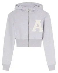 AMBUSH Cropped-Hoodie Grau