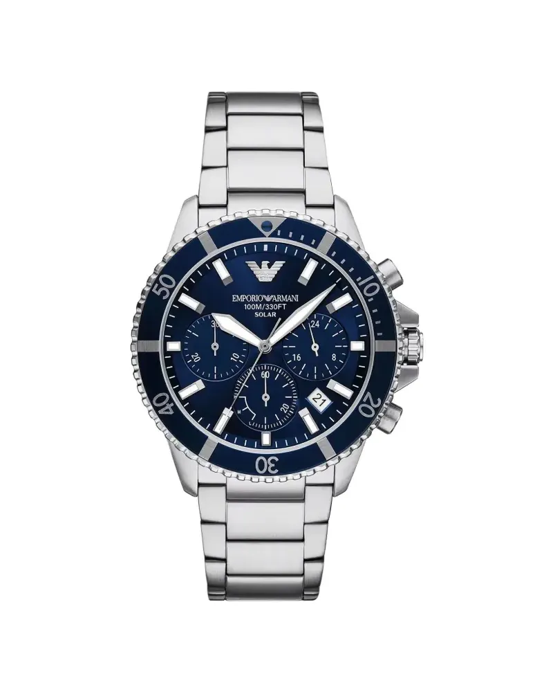 Emporio Armani World Explorer 43,5mm - Blau Blau