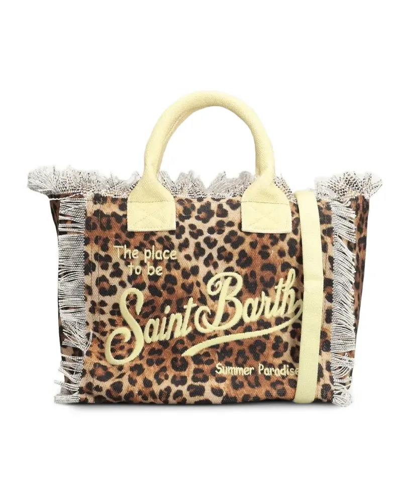 MC2 Saint Barth Tote Bag mit Print - Braun Braun
