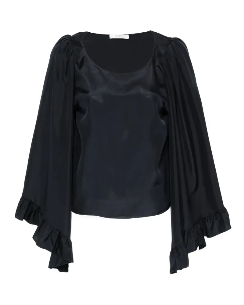 Dorothee Schumacher Gerüschte Playful Volumes Bluse - Blau Blau