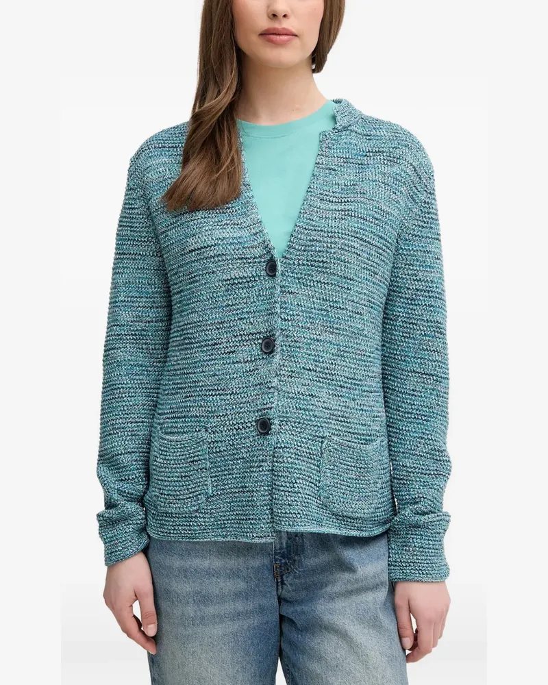 Benetton Geknöpfter Cardigan - Grün Grün