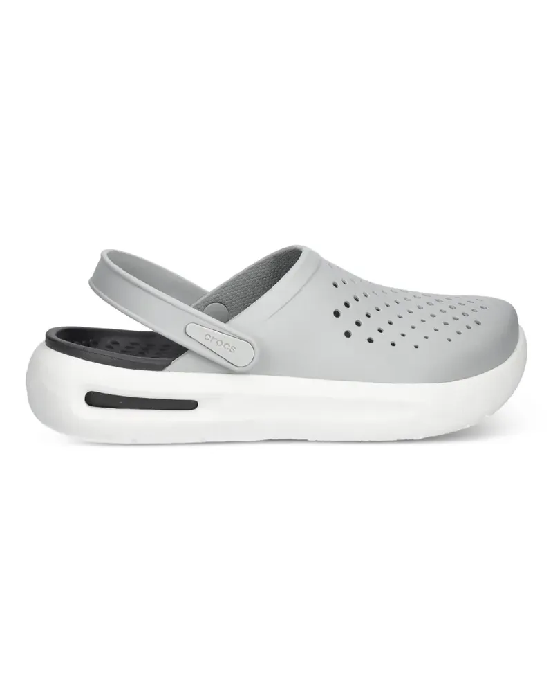 Crocs Perforierte InMotion U Clogs - Grau Grau