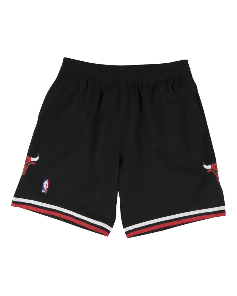 Mitchell & Ness x NBA Chicago Bulls 97-98 Alternate Swingman Shorts - Schwarz Schwarz