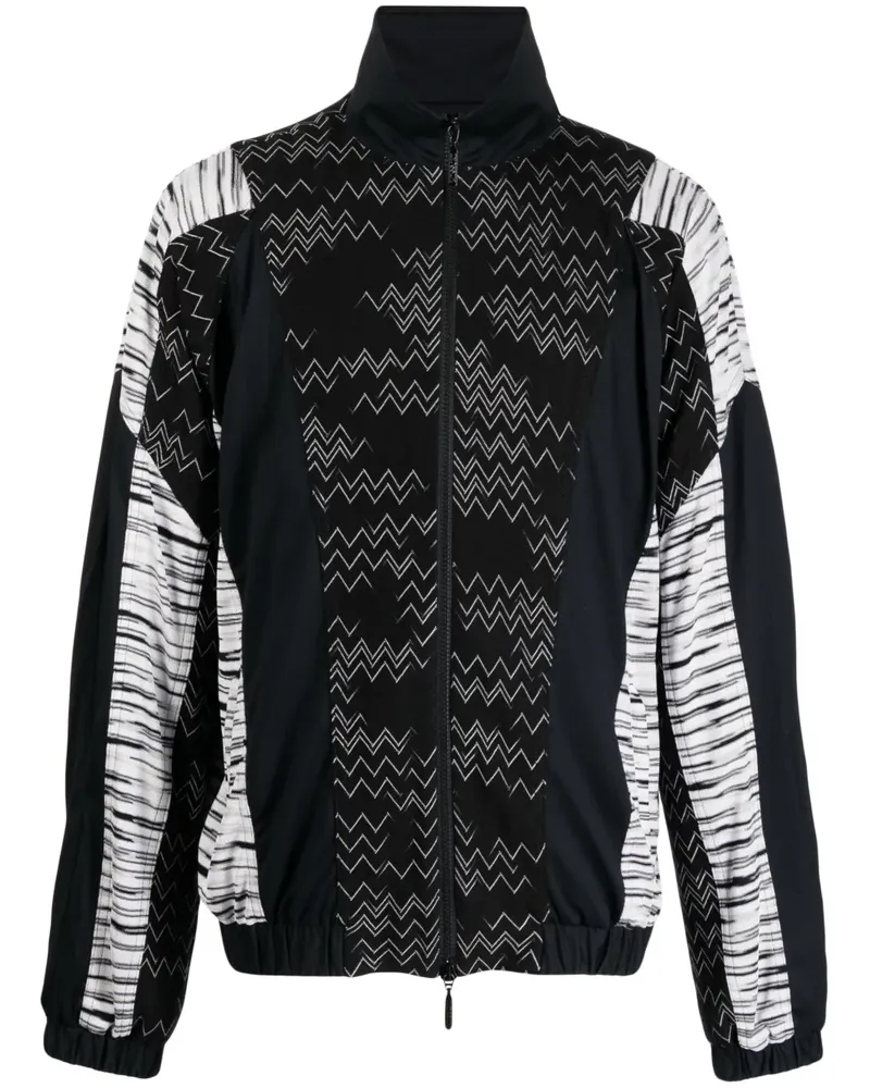 Missoni Jacke mit Zickzackmuster - Schwarz Schwarz