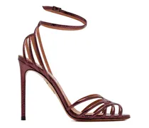 Sandalen mit Riemen 105mm - Rot