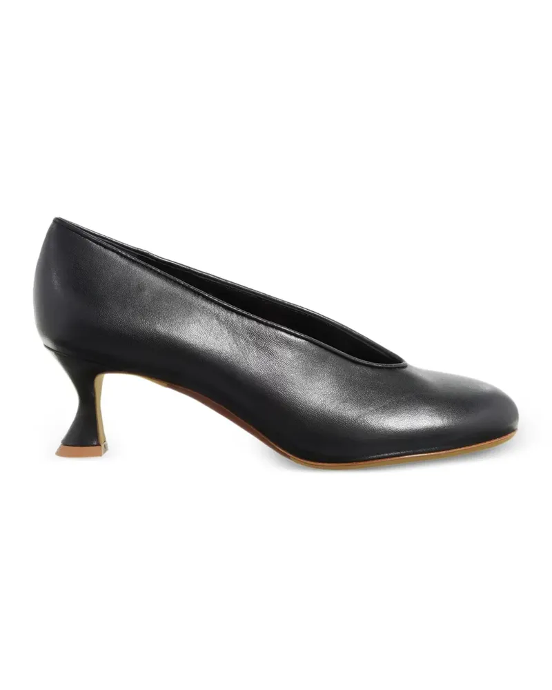 Moschino Scarpa Pumps mit runder Kappe - Schwarz Schwarz