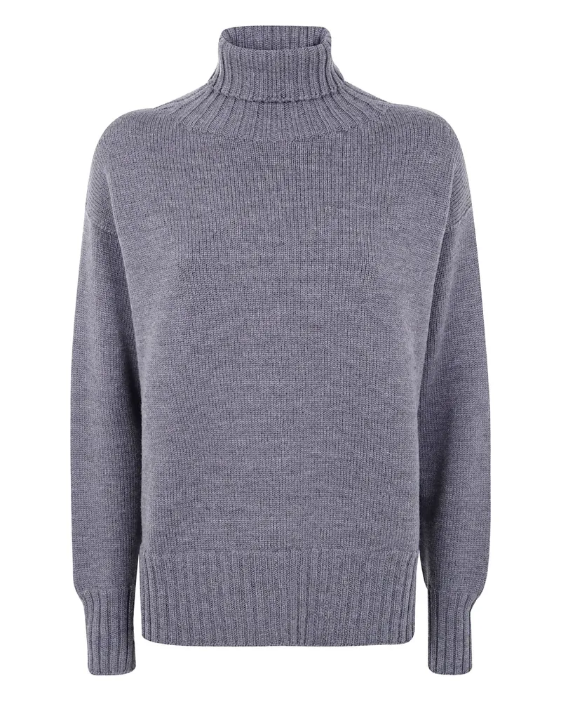 Drumohr  Pullover mit Rollkragen - Grau Grau