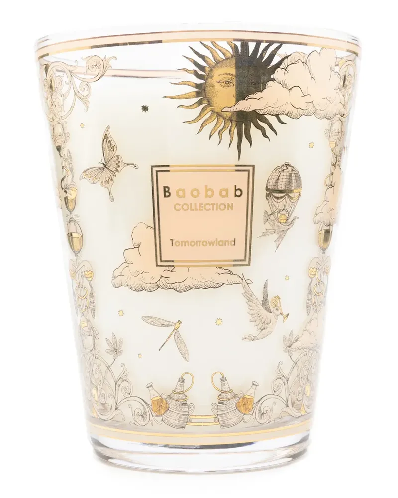 Baobab Collection Tomorrowland 2025 Kerze 3000g - Weiß Weiß