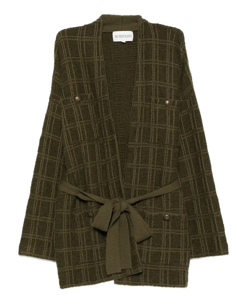 Eric Bompard Strukturierter Cardigan - Grün Grün