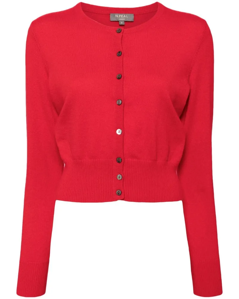 N.Peal Ivy Cardigan - Rot Rot
