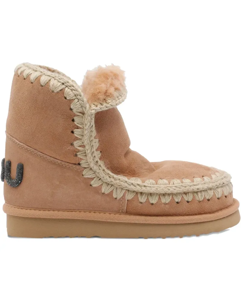 Mou Eskimo 18 Stiefel aus Wildleder - Nude Nude