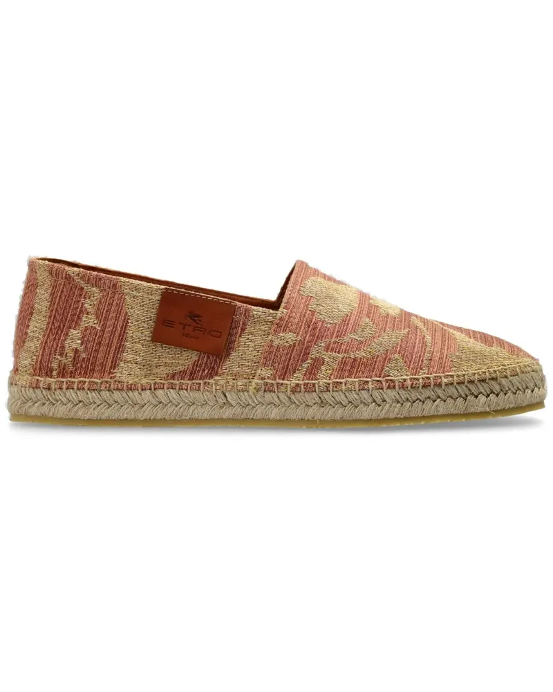 Etro Espadrilles mit Paisley-Print - Nude Nude
