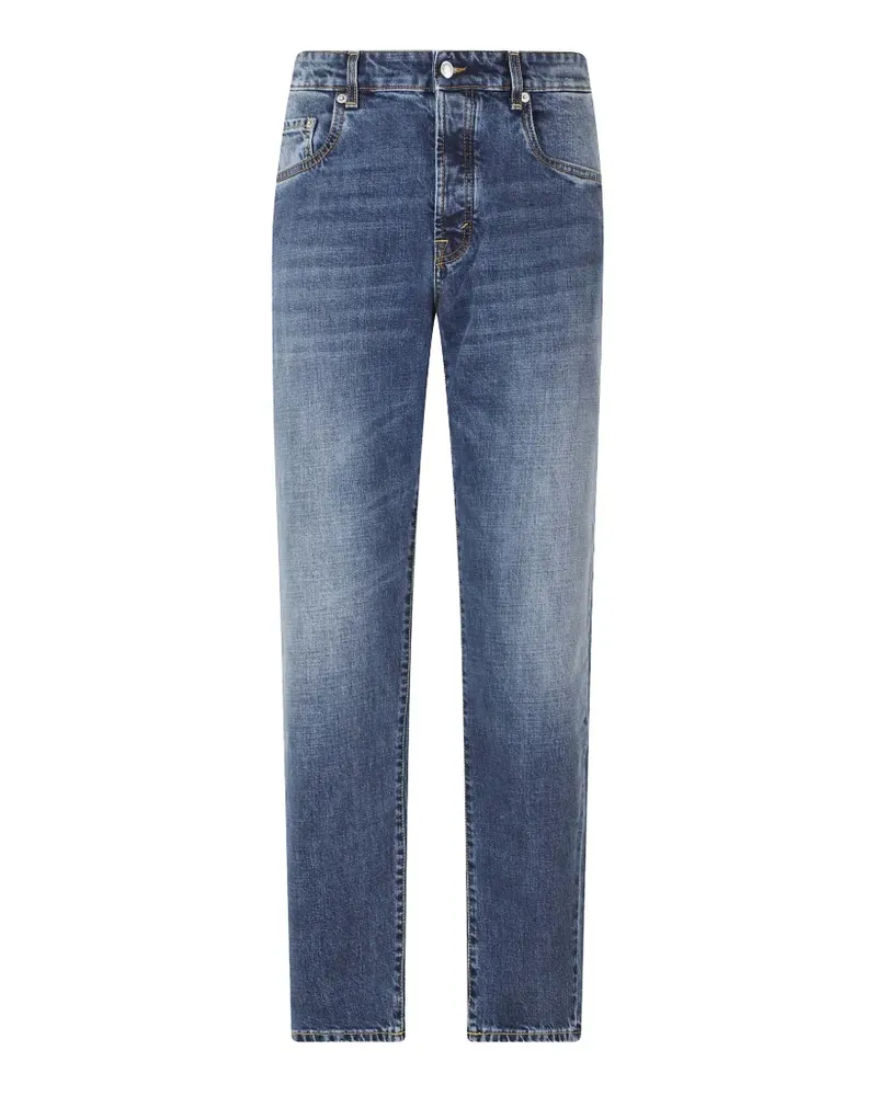 Department 5 faded-effect straight-leg jeans - Blau Blau