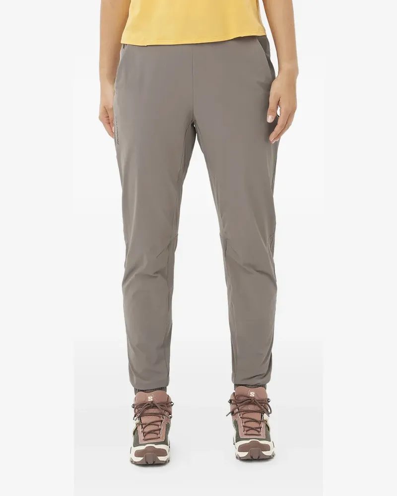 Salomon Jogginghose mit elastischen Bündchen - Grau Grau