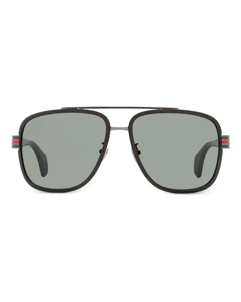 Gucci Getönte Pilotenbrille - Schwarz Schwarz