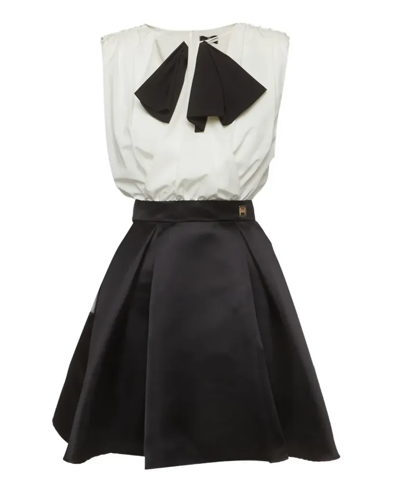 Elisabetta Franchi detachable mini dress - Schwarz Schwarz