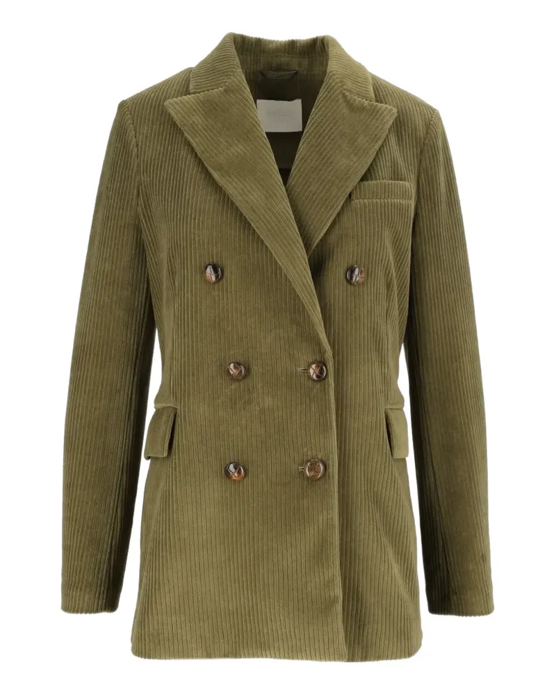 CIRCOLO 1901 double-breasted corduroy blazer - Grün Grün