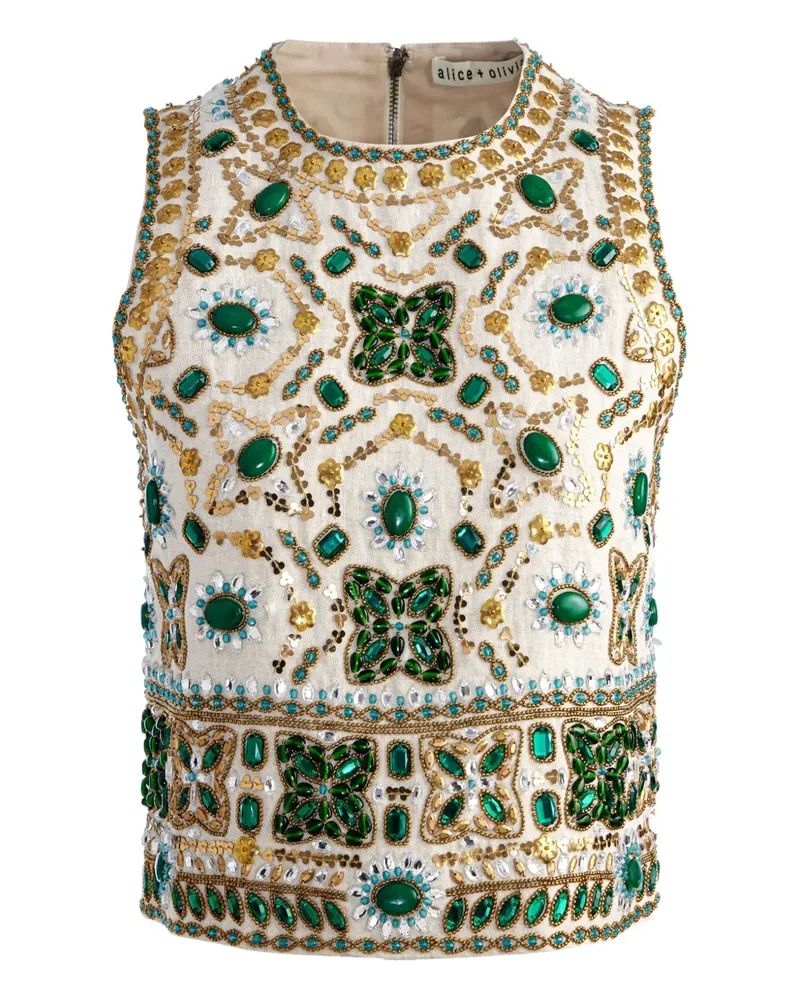 Alice + Olivia Amal Oberteil - Nude Nude