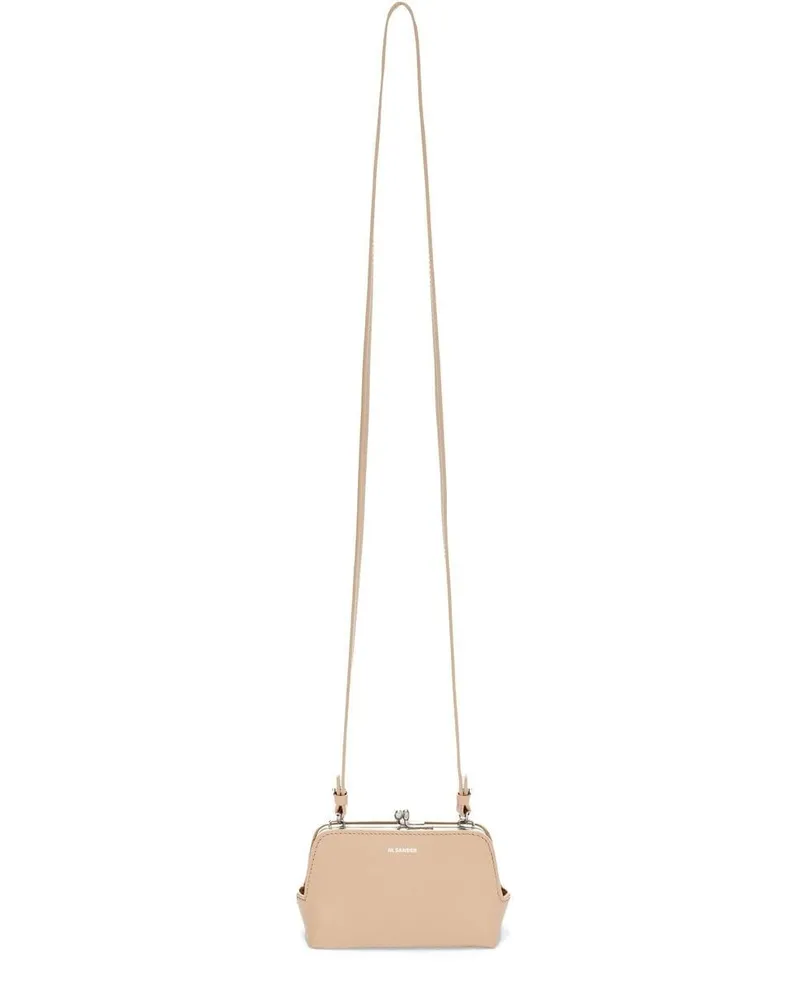 Jil Sander Mini-Tasche mit Logo-Prägung - Rosa Rosa
