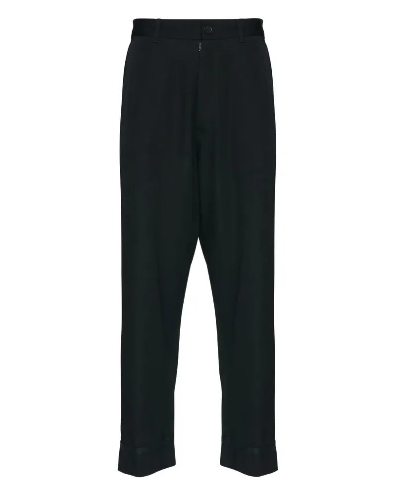 Maison Margiela Hose mit hohem Bund - Schwarz Schwarz