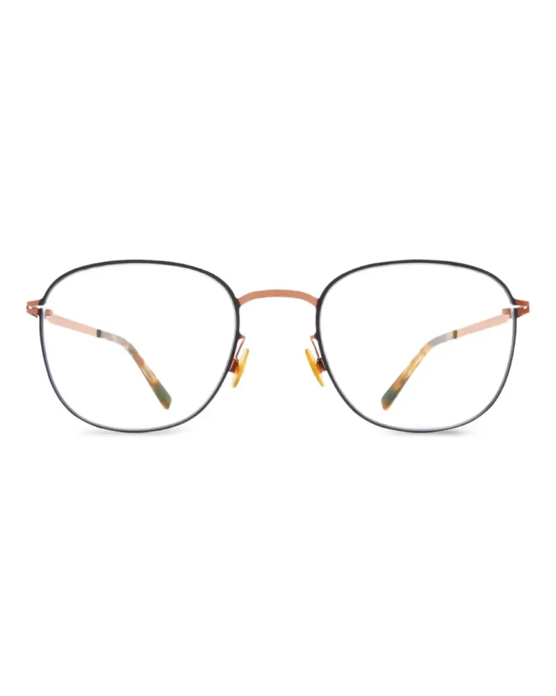 Mykita Larsson round-frame glasses - Schwarz Schwarz