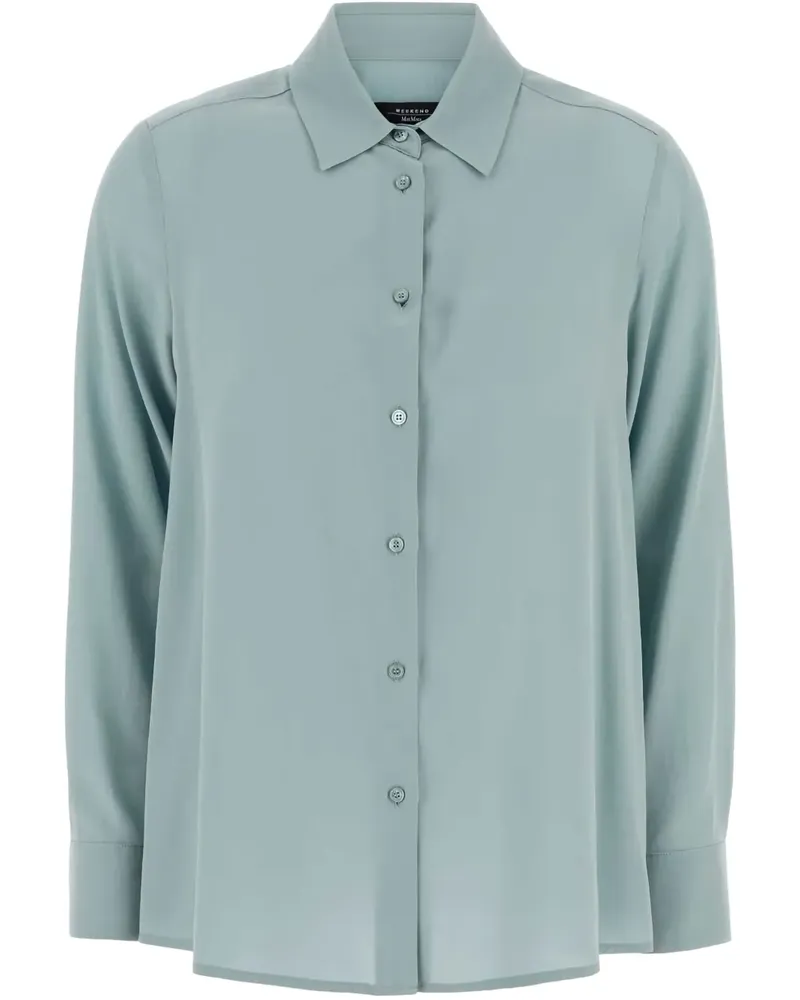 Max Mara Almina Hemd - Blau Blau